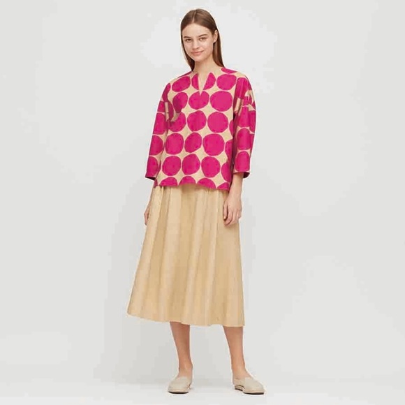 UNIQLO x MARIMEKKO Colourful Blouse - Picture 2 of 8